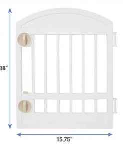 Frisco 4-Panel Plastic Exercise Playpen, White + Dog Training & Potty Pads, 22 x 23-in, 150 count, Unscented -PetNest Shop 318960 PT3. SY630 V1630363298