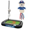 Frisco||Pets First Frisco Baseball Bear Plush and Crinkle Kicker Toy + Pets First Chicago Cubs Baseball Cat Scratcher Toy with Catnip -PetNest Shop 318986 MAIN. SY630 V1630362713