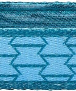 Frisco Outdoor Comfort Print Nylon Padded Collar, Large, Neck: 18 -26-in, Width: 1-in + Outdoor Ultra Reflective Rope Leash With Padded Handle, Bayou Teal, 6 - ft -PetNest Shop 319068 PT2. SY630 V1631160687