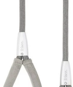 Frisco Outdoor Comfort Print Nylon Padded Collar, Medium - Neck: 14-20-in, Width: 3/4-in + Outdoor Ultra Reflective Rope Leash With Padded Handle, Stone Gray, 6 - ft -PetNest Shop 319080 PT6. SY630 V1631151984