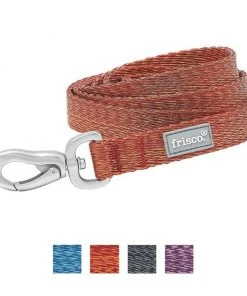 Frisco Outdoor Heathered Nylon Collar, Flamepoint Orange, Large, Neck: 18 -26-in, Width: 1-in + Dog Leash, Flamepoint Orange, Large - Length: 6-ft, Width: 1-in -PetNest Shop 319118 PT5. SY630 V1631149281