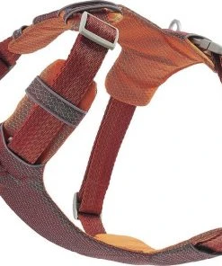 Frisco Outdoor Lightweight Ripstop Nylon Harness, Flamepoint Orange, Extra Large, Neck: 22 to 34-in, Girth: 32 to 44-in + Heathered Dog Leash, Flamepoint Orange, Large - Length: 6-ft, Width: 1-in -PetNest Shop 319148 PT5. SY630 V1631140594