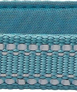 Frisco Outdoor Nylon Reflective Comfort Padded Collar, Bayou Teal, Extra Small, Neck: 8-12-in, Width: 5/8th-in + Dog Leash, Bayou Teal, Small - Length: 6-ft, Width: 5/8-in -PetNest Shop 319212 PT2. SY630 V1631138205