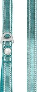 Frisco Outdoor Nylon Reflective Comfort Padded Collar, Bayou Teal, Extra Small, Neck: 8-12-in, Width: 5/8th-in + Dog Leash, Bayou Teal, Small - Length: 6-ft, Width: 5/8-in -PetNest Shop 319212 PT6. SY630 V1631161617