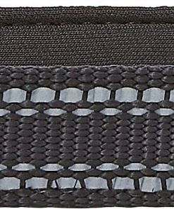 Frisco Outdoor Nylon Reflective Comfort Padded Collar, Midnight Black, MD - Neck: 14-20-in, Width: 3/4-in + Dog Leash, Midnight Black, MD - Length: 6-ft, Width: 3/4-in -PetNest Shop 319230 PT2. SY630 V1631160987