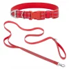 Frisco Outdoor Nylon Reflective Comfort Padded Collar, Sunset Orange, Large, Neck: 18 -26-in, Width: 1-in + Dog Leash, Sunset Orange, Large - Length: 6-ft, Width: 1-in -PetNest Shop 319238 MAIN. SY630 V1631159502