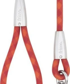 Frisco Outdoor Premium Ripstop Nylon Harness with Pocket, Sunset Orange, Medium, Neck: 15 to 23-in, Girth, 20 to 28-in + Waterproof Stinkproof PVC Rope Leash, Sunset Orange, 6 Ft. -PetNest Shop 319324 PT6. SY630 V1630617393