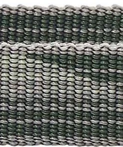 Frisco Outdoor Woven Jacquard Nylon Dog Collar, Forest Green, Large, Neck: 18 -26-in, Width: 1-in + Ultra Reflective Rope Leash With Padded Handle, Stone Gray, 6 - ft -PetNest Shop 319470 PT2. SY630 V1631147506