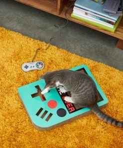 Frisco Retro Game Over Scratcher Cat Toy + Retro Game On Plush Squeaky Dog Toy -PetNest Shop 319492 PT3. SY630 V1630617393