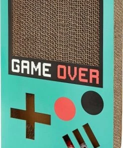 Frisco Retro Game Over Scratcher Toy + Retro Lava Lamp Plush Cat Toy with Catnip, 3 count -PetNest Shop 319494 PT1. SY630 V1630623074