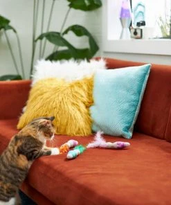 Frisco Retro Game Over Scratcher Toy + Retro Lava Lamp Plush Cat Toy with Catnip, 3 count -PetNest Shop 319494 PT6. SY630 V1630619180