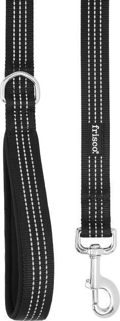 Frisco Traffic Leash with Padded Handles & Poop Bag Dispenser, Black, Length: 4-ft, Width: 1-in + Refill Dog Poop Bags, Scented, 120 count 5 Frisco Traffic Leash with Padded Handles & Poop Bag Dispenser, Black, Length: 4-ft, Width: 1-in + Refill Dog Poop Bags, Scented, 120 count - Image 3