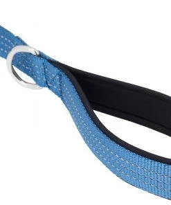 Frisco Traffic Leash with Padded Handles & Poop Bag Dispenser, Blue, Length: 4-ft, Width: 1-in + Refill Dog Poop Bags, Scented, 120 count -PetNest Shop 319514 PT3. SY630 V1630627879