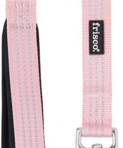 Frisco Traffic Leash with Padded Handles & Poop Bag Dispenser, Pink, Length: 4-ft, Width: 1-in + Refill Dog Poop Bags, Scented, 120 count -PetNest Shop 319518 PT2. SY630 V1630620398