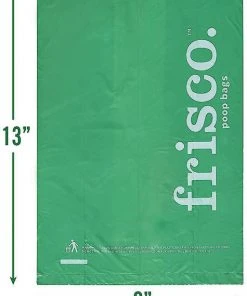 Frisco Traffic Leash with Padded Handles & Poop Bag Dispenser, Red, Length: 6ft, Width: 1-in + Refill Dog Poop Bags, Scented, 120 count -PetNest Shop 319524 PT6. SY630 V1630627897