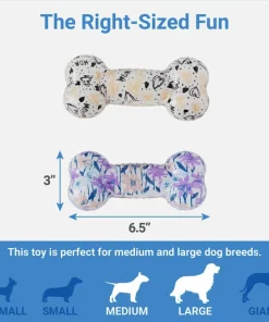 Frisco Mother's Day TPR Bone Squeaky Dog Toy, 2 count 6 Frisco Mother's Day TPR Bone Squeaky Dog Toy, 2 count -PetNest Shop 327041 PT1. SY630 V1647618083