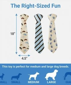 Frisco Ties Plush Dog Toy, 3 count -PetNest Shop 327043 PT1. SY630 V1648563985