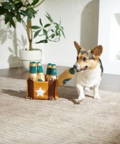 Frisco Beer Plush Squeaky Dog Toy, 7 count -PetNest Shop 327049 PT3. SY630 V1648667333