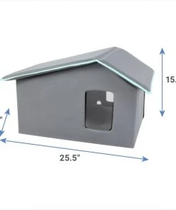 Frisco Extra Wide Indoor Unheated Cat House -PetNest Shop 329531 PT1. SY630 V1643986640