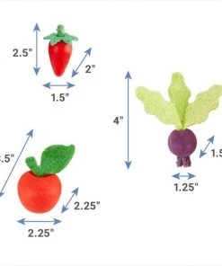 Frisco Small Pet Wooden Fruit Assortment Chew Toy 6 Frisco Small Pet Wooden Fruit Assortment Chew Toy -PetNest Shop 330883 PT1. SY630 V1646947748