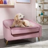 Frisco Elevated Curved Dog & Cat Sofa Bed with Removable Cover