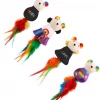 Frisco Pride Mice Plush Cat Toy with Silvervine, 4 count -PetNest Shop 331678 MAIN. SY630 V1649085994