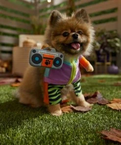 Frisco Front Walking 80s Retro Kid Dog & Cat Costume -PetNest Shop 334782 PT7. SY630 V1659984186