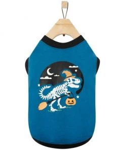 Frisco Dino Skeleton Dog & Cat T-Shirt -PetNest Shop 334881 PT4. SY630 V1658368717