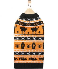 Frisco Fair Isle Pumpkin Dog & Cat Sweater 11 Frisco Fair Isle Pumpkin Dog & Cat Sweater -PetNest Shop 334922 PT4. SY630 V1658347243