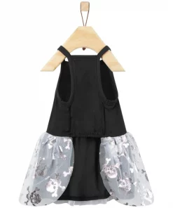Frisco Silver Metallic Skull Dog & Cat Dress -PetNest Shop 335153 PT5. SY630 V1658343072