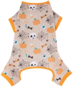 Frisco Spooky Printed Dog & Cat Jersey PJs -PetNest Shop 335170 PT4. SY630 V1658342323