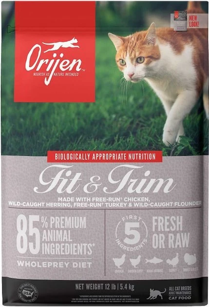 ORIJEN||Frisco ORIJEN Fit & Trim Grain-Free Dry Food + Frisco Colorful Springs Cat Toy 4 ORIJEN||Frisco ORIJEN Fit & Trim Grain-Free Dry Food + Frisco Colorful Springs Cat Toy - Image 2