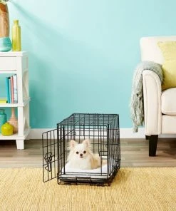 Frisco Fold & Carry Single Door Collapsible Wire Dog Crate