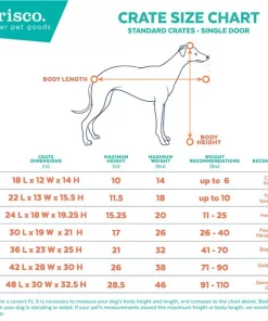 Frisco Fold & Carry Single Door Collapsible Wire Dog Crate -PetNest Shop 88792 PT2. SY630 V1621952540
