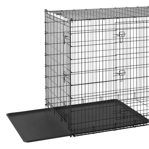 Frisco XX-Large Heavy Duty Double Door Wire Dog Crate, 54 inch 7 Frisco XX-Large Heavy Duty Double Door Wire Dog Crate, 54 inch - Image 5